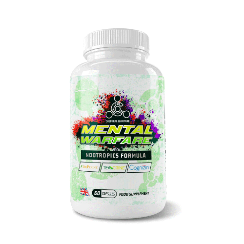 Chemical Warfare Mental Warfare Nootropic Complex 60 capsules