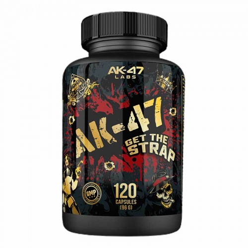 AK-47 Labs Get The Strap Testosterone Booster - 120 capsules