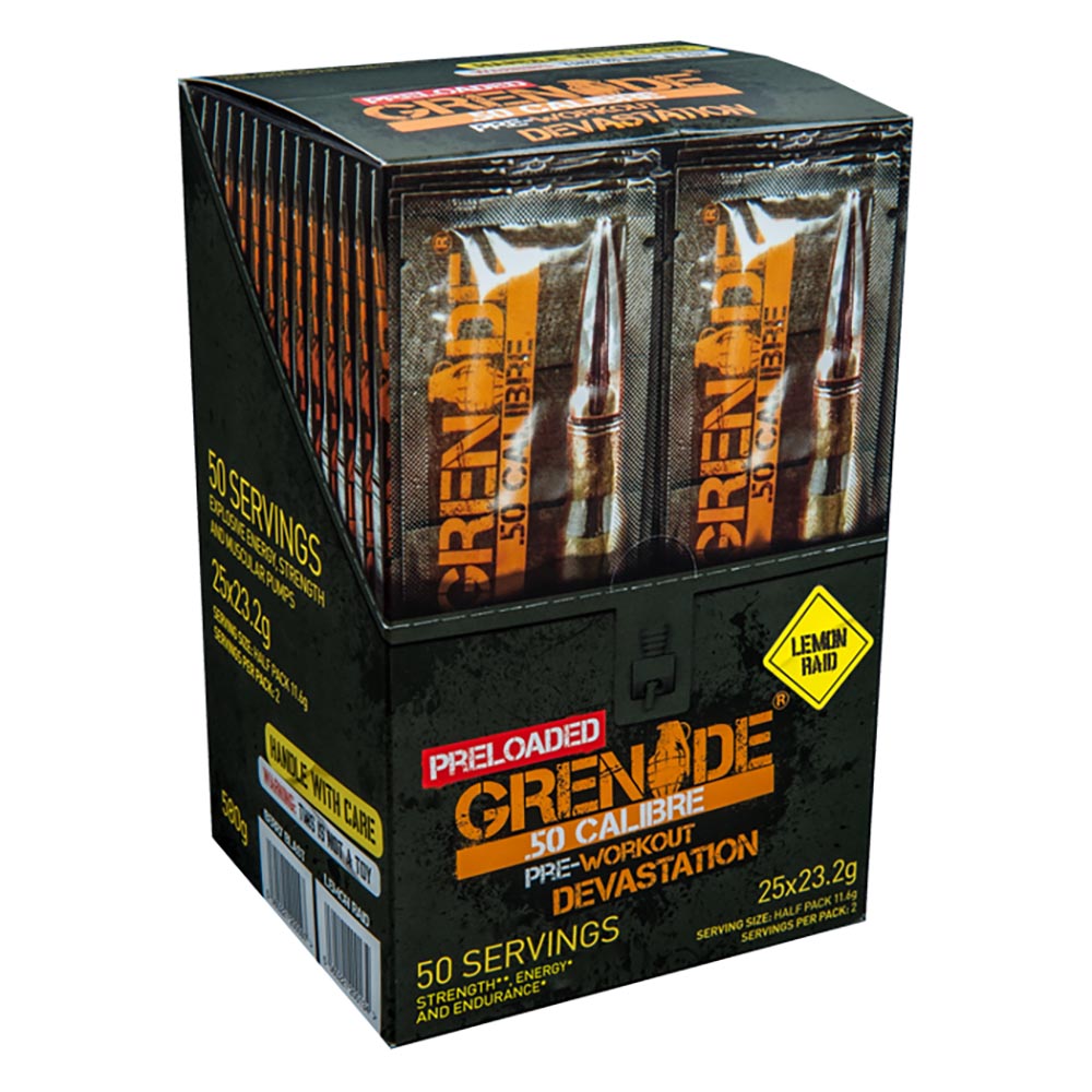 Grenade 50 Calibre Preloaded Sticks 25x23.2g
