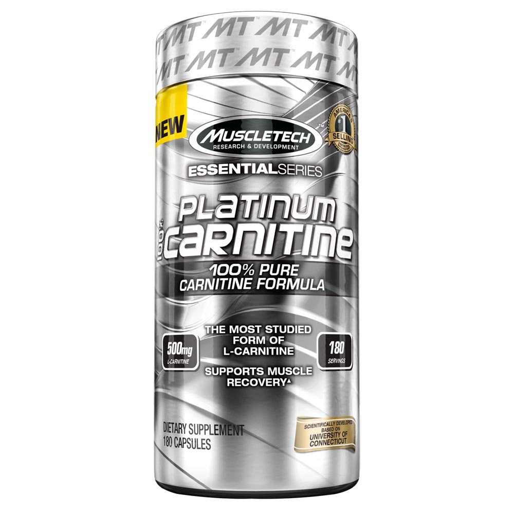 Muscletech Platinum L-Carnitine 180 capsules