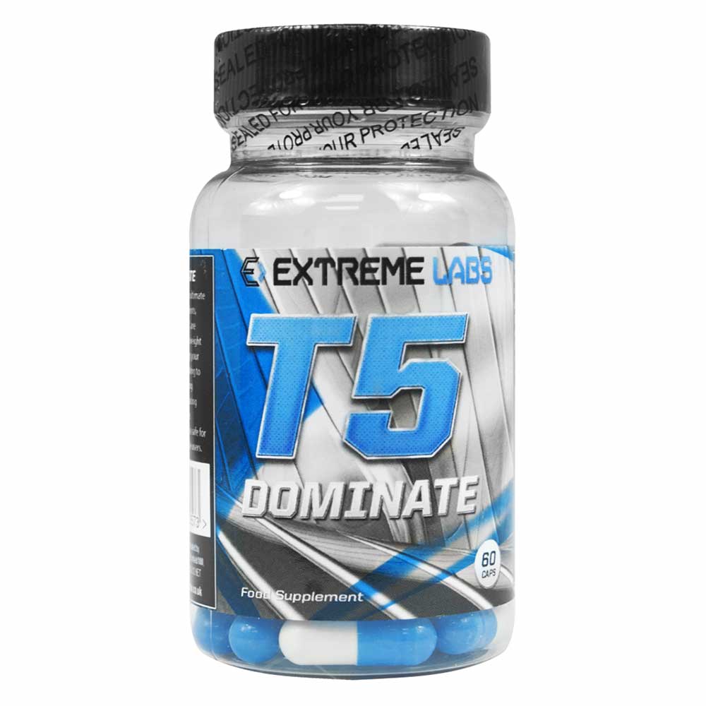 Extreme Labs T5 Dominate Fat Burner - 90 capsules