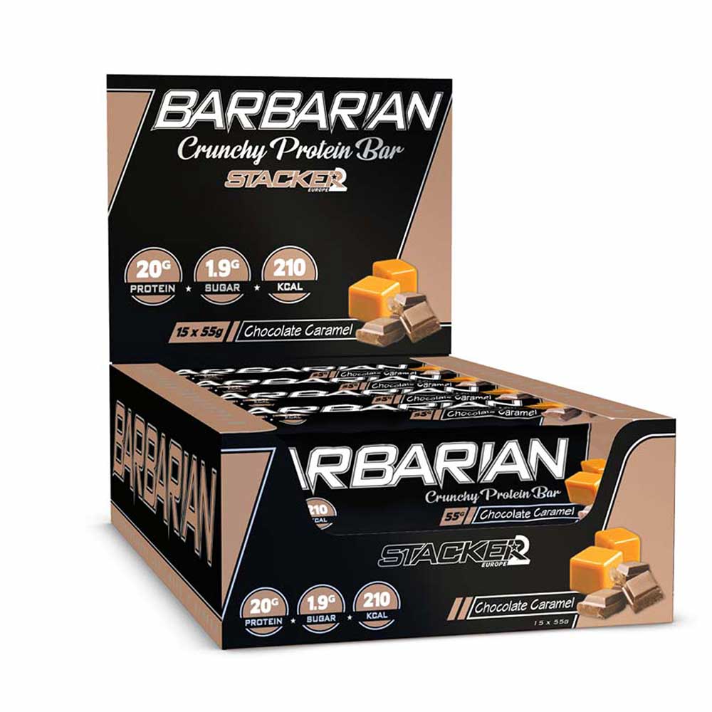 Stacker 2 Barbarian Crunchy Bars 15 x 55g