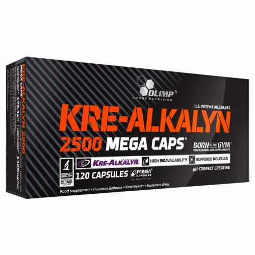 Olimp Sport Nutrition Kre Alkalyn 2500 Mega Size 120 capsules